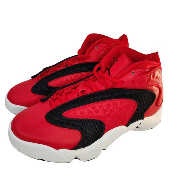 New in box Red and black Nike University Jordans sz 6.5 - Picture 3 of 7